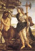 Pallas and the Centaur Sandro Botticelli